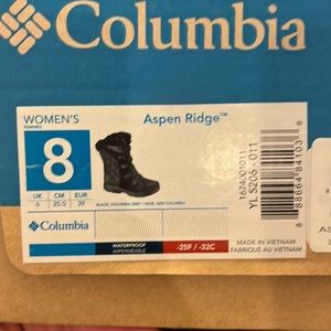 COPY - Columbia Aspen Ridge waterproof boots